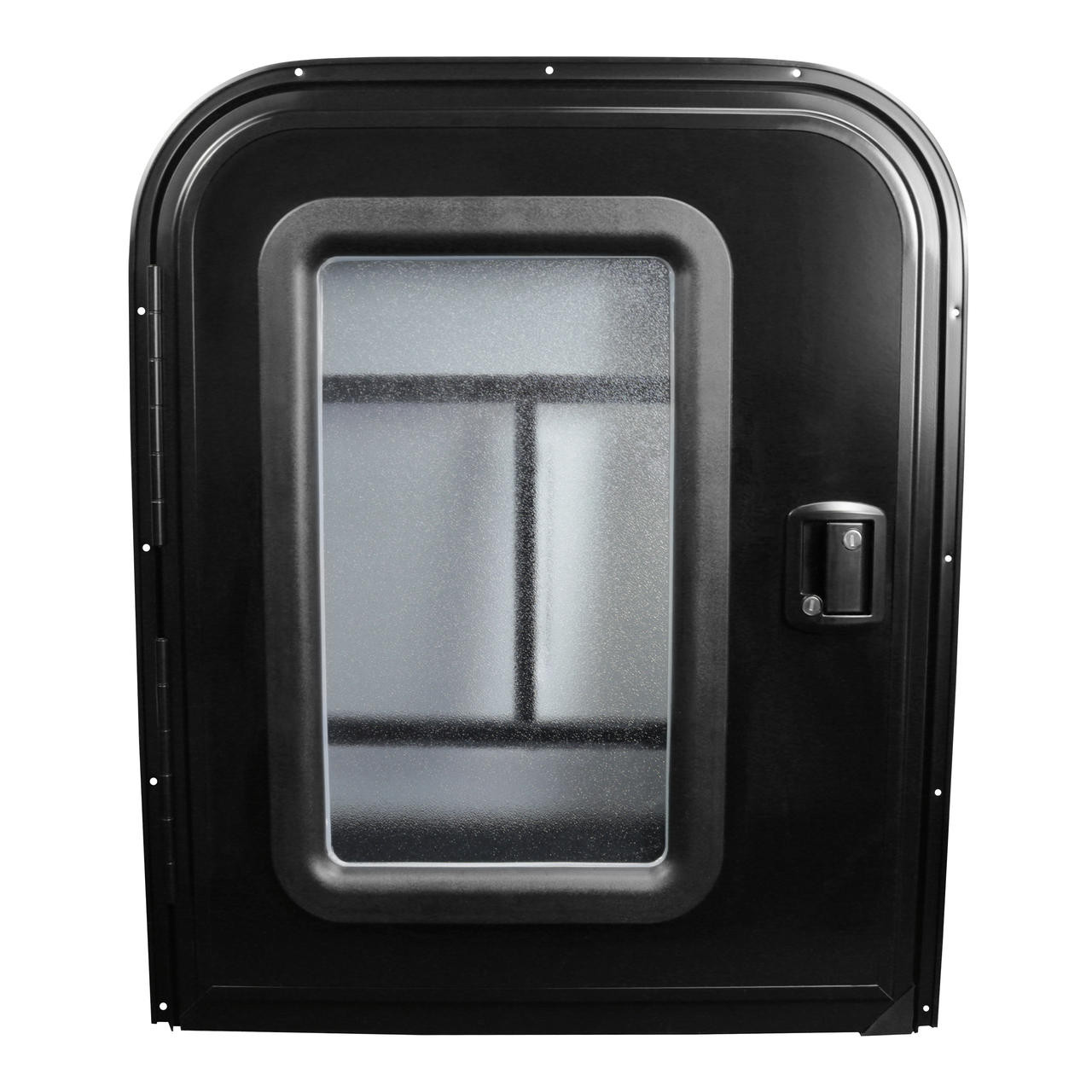 Leisure Coachworks RV Teardrop Trailer Entry Door in Black