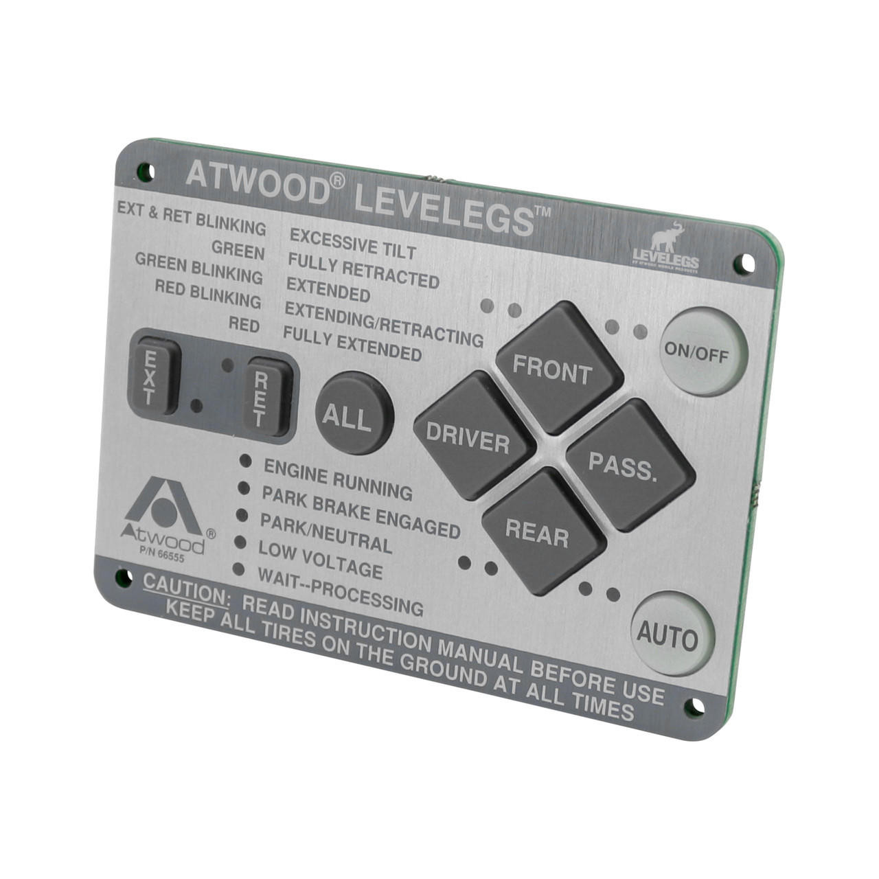 Atwood Level Legs 66273 Replacement Keypad 66555 With Jumper (New)