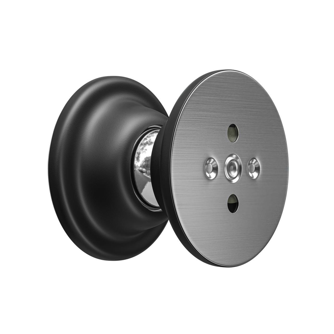  Leisure Locks RV Magnetic Door Catch and Holder Kit for RV Baggage Storage Door Campers Trailers and Motor Homes (Black) 