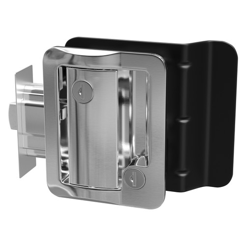 Leisure Locks RV Travel Trailer Entry Door Lock Paddle Deadbolt Chrome Leisure Locks RV Travel Trailer Entry Door Lock Paddle Deadbolt Chrome