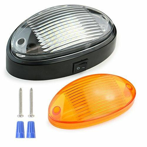 Leisure LED RV Exterior Porch Utility Light - 12v 280 Lumen