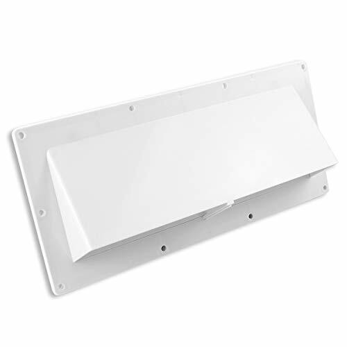 Leisure Coachworks RV Exhaust Vent Cover - RV Range Hood Vent/RV Range Hood Cover 1-Pack White Leisure Coachworks RV Exhaust Vent Cover - RV Range Hood Vent/RV Range Hood Cover 1-Pack White