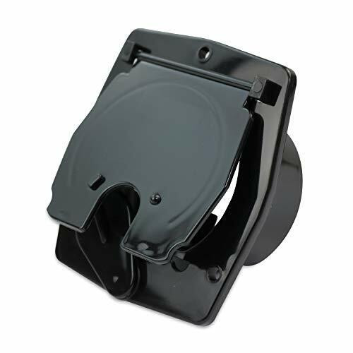 RV Camper Trailer Motorhome Power Cord Hatch Electrical Access Door  Black-9B RV Camper Trailer Motorhome Power Cord Hatch Electrical Access Door  Black-9B