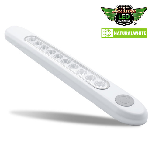 Leisure LED LED RV Boat Light Bar 10LED 12V Universal Light Strip with ON/Off Switch Leisure LED LED RV Boat Light Bar 10LED 12V Universal Light Strip with ON/Off Switch