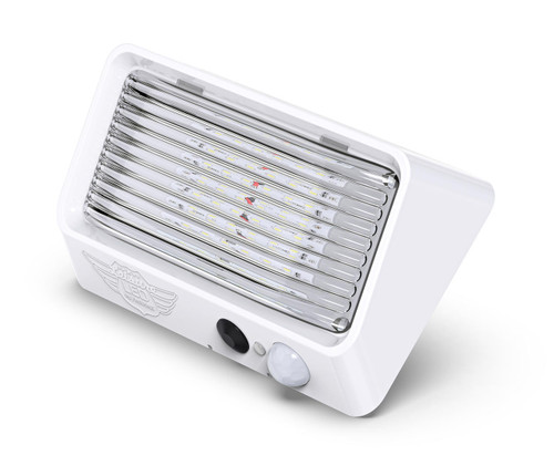 Leisure LED LED RV Exterior Porch Utility Light - 11-18v 300 Lumen Lighting Fixture With Motion Sensor Leisure LED LED RV Exterior Porch Utility Light - 11-18v 300 Lumen Lighting Fixture With Motion Sensor