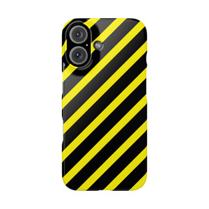 Yellow Construction Line Snap Case 1