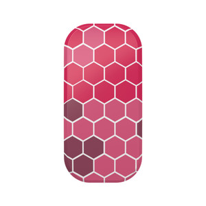 Pink Honeycomb Phone Grip and Stand
