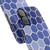 Blue Honeycomb Snap Case 3