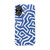 Zig Zag Blue Signature Snap Case 3
