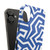 Zig Zag Blue Signature Snap Case 2