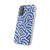 Zig Zag Blue Signature biodegradable phone case 1
