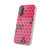 Pink Honeycomb Biodegradable Phone Case 1