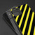 Yellow Construction Line Clear Case 2