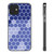Blue Honeycomb Clear Case 1
