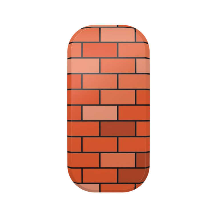 Modern Brick Pattern Phone Grip and Stand