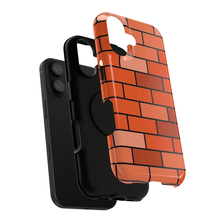 Modern Brick Pattern Impact-Resistant Cases 1