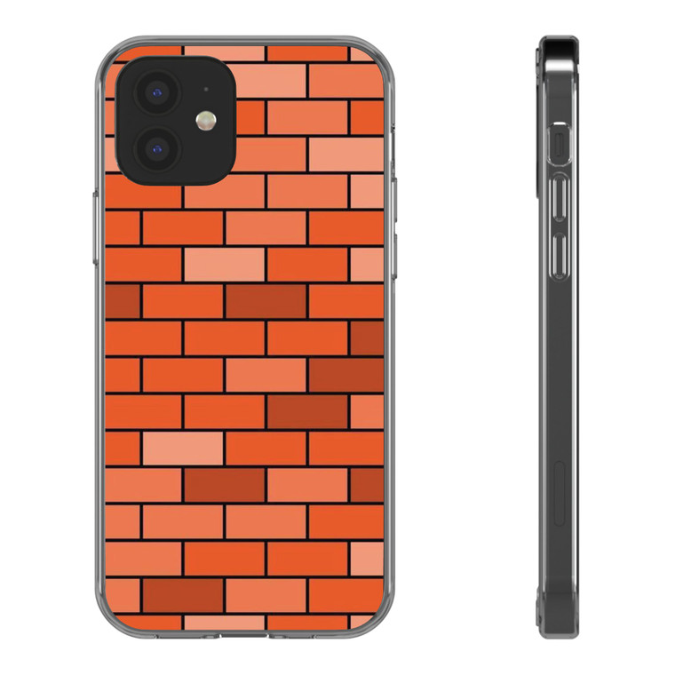 Modern Brick Pattern Clear Case 1
