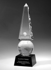 Monumental Globe Obelisk