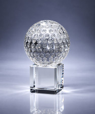 Golf Ball on Cube