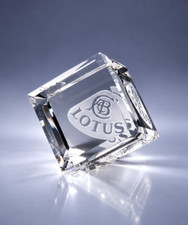 Standing Cube - Clear