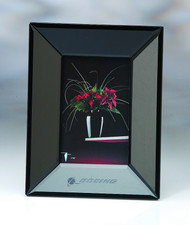 Black Glass Picture Frame