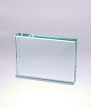 Flat Edge Rectangular Glass