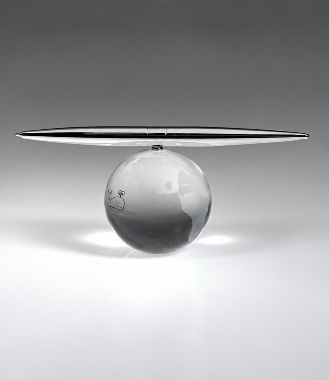 Spinning Pen Set, Globe