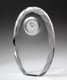Faceted Oval Clock