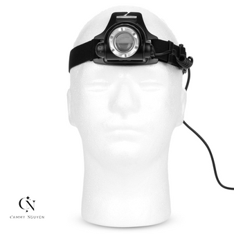 LED Head Lash Light - Wired (UV Clear Adhesive Included)