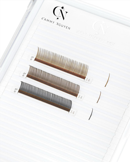 Wet Spikes - Dark Brown