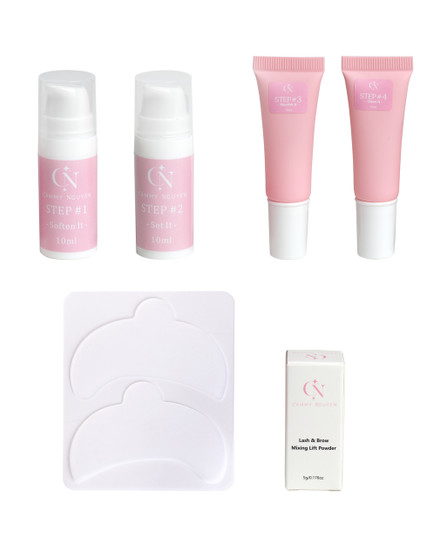 Korean 4-Step Lift Set - Lift Powder & Flat Rods