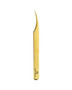 Gold Curve Isolation Tweezer