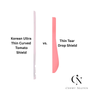 Korean Ultra-Thin Curved Tomato Lash Lift Shield