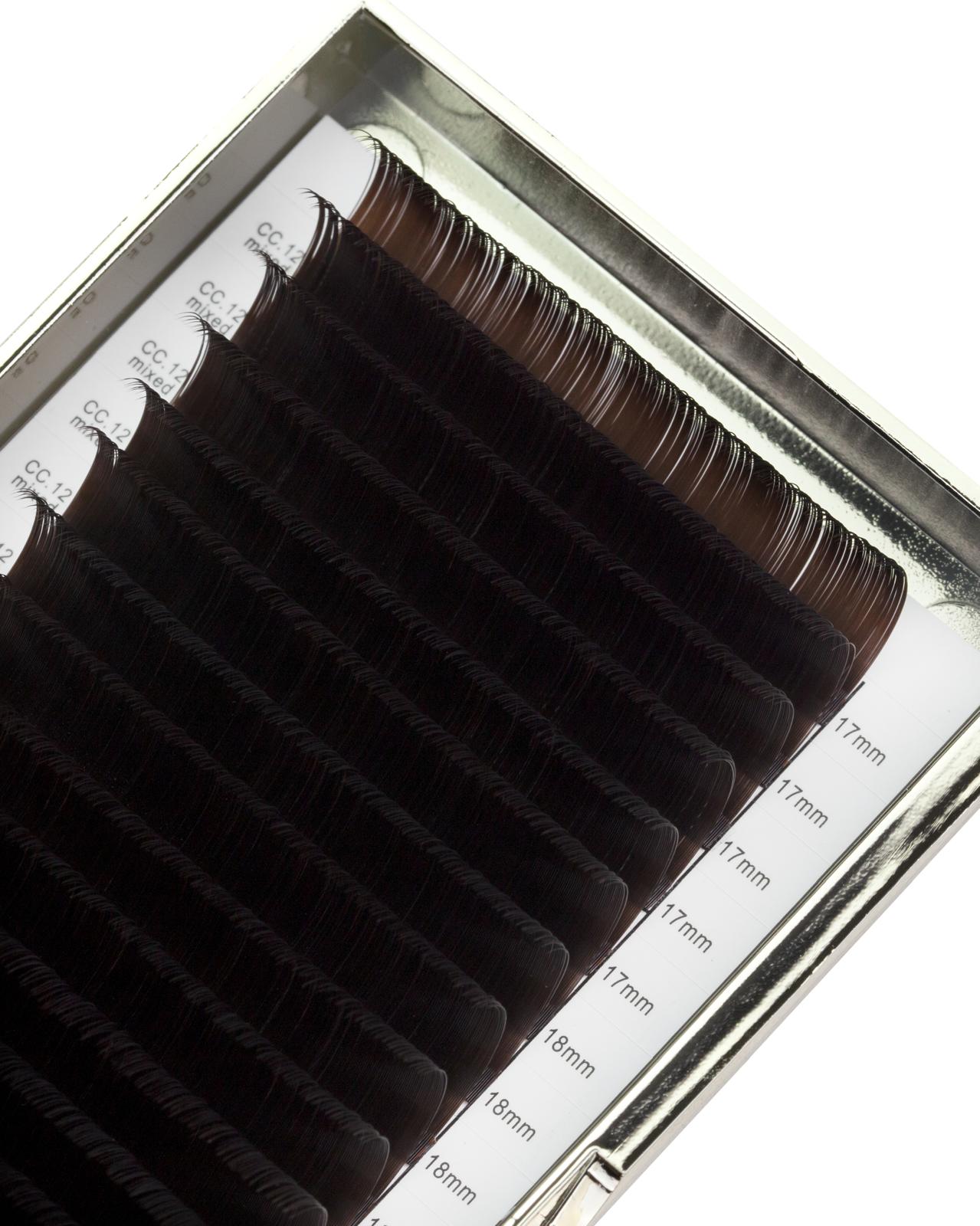 12 Dark Brown Classic 3-Length Mixed | CN Cammy Nguyen