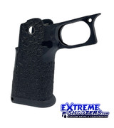 Staccato 15rd compact black grip module with Dragon Scales, and regular reduction