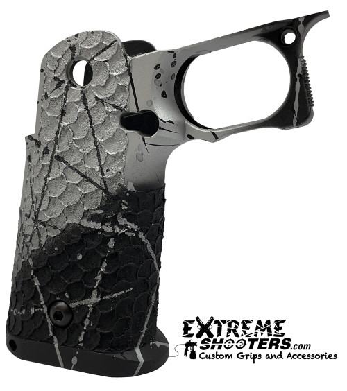 Sivler to black Dragon Scales grip module