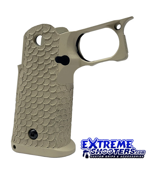 Gen 1 Dragon Scales grip with Desert Beige color painted