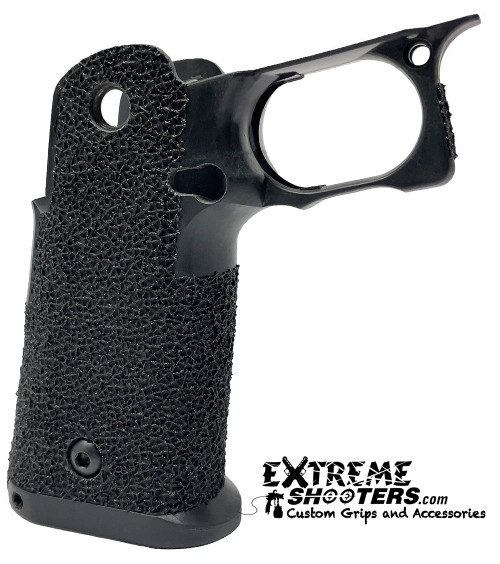 Side shot of the Tactical Gen 1 STI international grip module