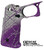 Silver to purple custom grip module with Dragon Scales, and regular reduction.
