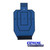 1/4 scale high contrasting dry fire targets for practicing. Featuring blue base with black lines for USPSA