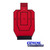 High contrasting dry fire USPSA 1/4 scale targets for practicing. Featuring red base with black lines.