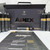 APEX gun oil bottles displayed with cleaning mat by Vendetta Outdoors.