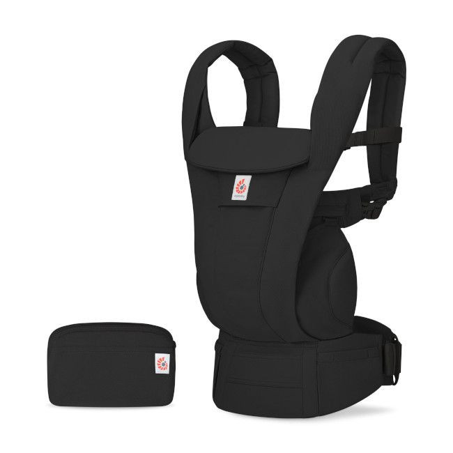 Ergobaby Omni Deluxe Cotton Baby Carrier Onyx Black EBCODCONYX