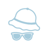 Chapéus, Meias e Óculos de Sol