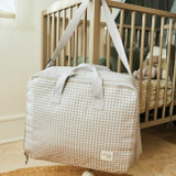 Walking Mum Mala de Maternidade I Love Vichy Cinza 1120800082