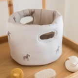 Gloop Cesta de Tecido Bebé Zebra GOCB051