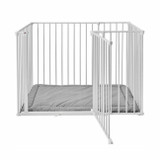 Baby Dan Parque com Grades Olaf Rectangle Branco 79114-10400-1300-10