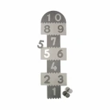 Baby Dan Tapete de Brincadeiras Jogo da Macaca Dark Grey 1000-23