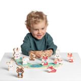 Chicco Playset My Wood Friends Coelhinhos Pai e Filha +2 Anos 00012208100000