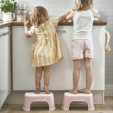 BabyBjörn Degrau de Apoio Rosa Pastel/Branco 061264